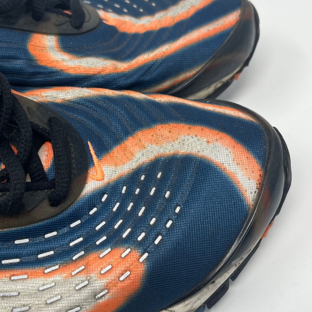 Nike Air Max Deluxe Midnight Navy Laser Orange AJ7831-002 Mens Size 9 - Picture 4 of 10